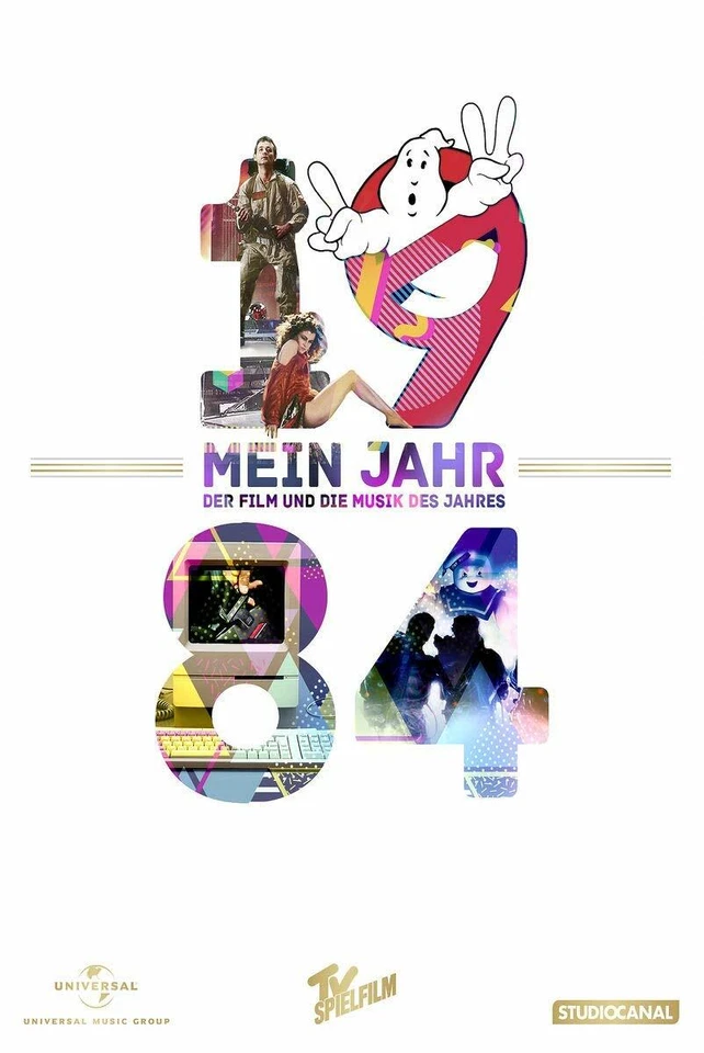 MEIN JAHR 1984/GHOSTBUSTERS (FILM+MUSIK) BILL MURRAY/+   DVD+CD NEW - Image 1 of 1