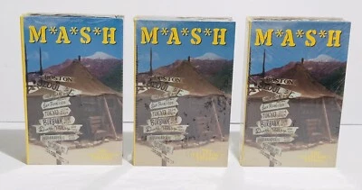 3 MASH The Collector's Edition VHS Spoils Of War /New Staff / Leisure Time New - Image 1 of 4