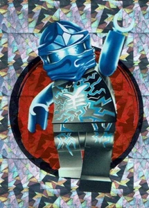 Lego Ninjago Legacy Sticker Nummer Nr. 27 Meister des Blitzes: Jay! Holo - Picture 1 of 1