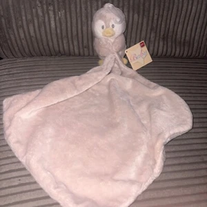 Suki Baby Pedro Penguin Comforter Blankie Soft Toy Teddy rattle blanket bird NEW - Picture 1 of 3