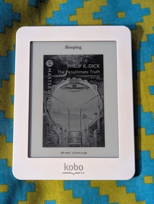 Kobo Mini N705 Compact eReader, 2GB, 5 inch, White, eBook Reader - Image 1 of 4