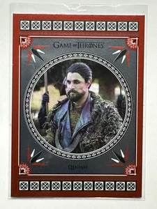 Qhono Ruby #42, Game of Thrones, Legends of the Realm, Rittenhouse 28/50 - Bild 1 von 2