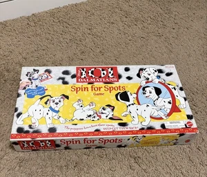Vintage 101 Dalmatiner Spin for Spots Spiel Disney Mattel selten 1996 - Bild 1 von 10