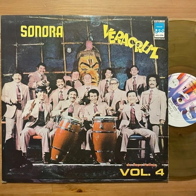 SONORA VERACRUZ DE PEPE VALLEJO Vol 4 *RARE TRANSLUCENT YELLOW VINYL* LP MEXICO - Image 1 of 3
