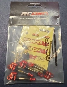 4x Double Long Stroke Shock 44mm for FMS EAZYRC Roc Hobby FCX24 1/24 1/18 Crawle - Picture 1 of 2