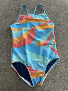 Speedo Girls Swimsuit Size Medium New Without Tags - Picture 1 of 7