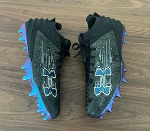 Under Armour Blur Smoke Suede 2.0 MC Football Cleats Men Sz 8 3027978-001 New - Picture 1 of 7