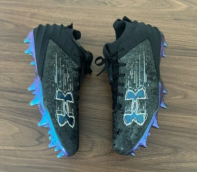 Botines de fútbol Under Armour Blur Smoke Gamuza 2.0 MC para hombre talla 8 3027978-001 nuevos Foto 1 de 4