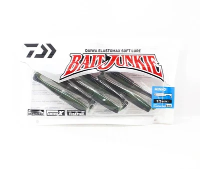 Daiwa Soft K�der Bait Junkie Minnow 3.2 Zoll 6 per pack Macha Craw UV (3054) - Bild 1 von 4