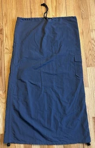Juniors.com Nylon Skirt Grey Adjustable Waist & Bottom Women's Medium NWT - Picture 1 of 11