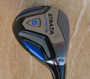 STRATA ULTIMATE 4 HYBRID 22 LOFT REGULAR FLEX STEEL SHAFT 4H CALLAWAY RH - Picture 1 of 7