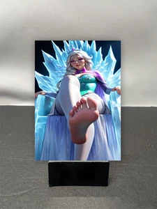 Princess Waifu Anime Custom Art Trading Card NSFW AVAILABLE W6750 - Picture 1 of 2