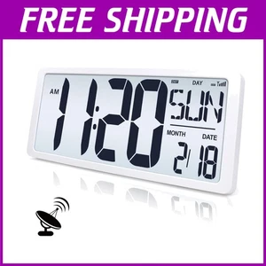 Large Atomic Digital Wall Clock with Backlight - Picture 1 of 10