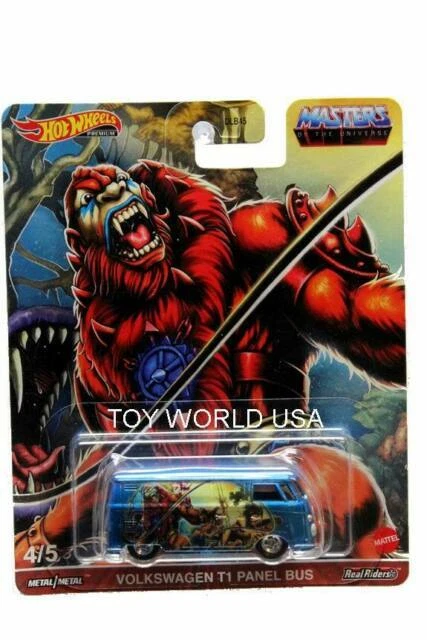 Hot Wheels 1:64 Masters of The Universe Volkswagen T1 Panel Bus - GRL32