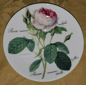 Ricambio piattino tazza tè ROY KIRKHAM Redoute Roses Fine Bone China 1996 6 3/4" - Foto 1 di 3
