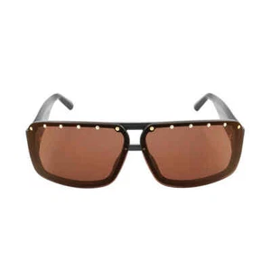 Jimmy Choo Brown Rectangular Ladies Sunglasses MORRIS/S 0Y4D/VP 68 - Picture 1 of 4