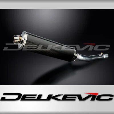 Kit silenciador escape carbono ovalado 18" deslizable Honda CBR600 F4I 2001-2006 Foto 1 de 4