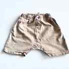 Booso Boys Mustard Denim Washed Drop Crotch Pullon Shorts size 2-3