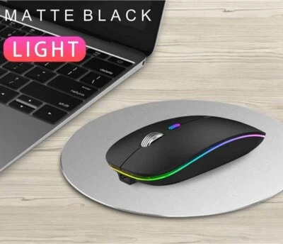 Wireless Bluetooth Mouse, LED Slim (Bluetooth 5.1/5.0 + USB) - Image 1 of 4