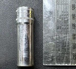 SNAP ON SFM12 3/8" Drive 12-Point Metric 12 mm Flank Drive® Deep Socket USA - Picture 1 of 7