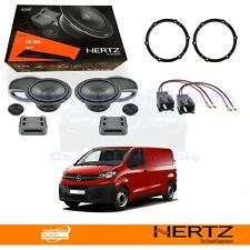 Hertz CK165 Arcas A 2 Bidireccional Altavoces Delantero para Opel Vivaro A 2019>