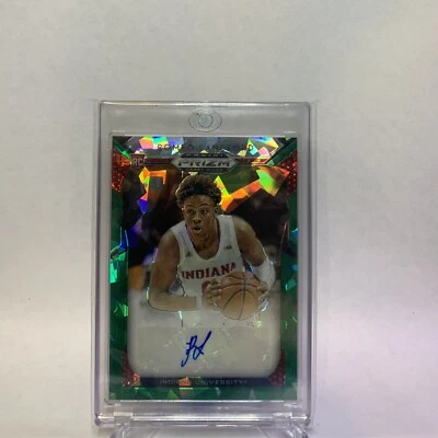 2019-20 Panini Prizm Draft Picks Romeo Langford FOTL Rookie RC Auto # 10/18 - Image 1 of 2