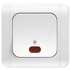 Interrupteur en Alternance Avec LED VI-KO Kardelen Blanc