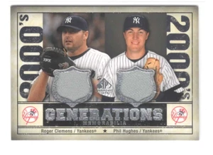 2008 SP LEGENDARY CUTS CLEMENS/HUGHES AUFNÄHER GEN-CH NEUWERTIG - Bild 1 von 1