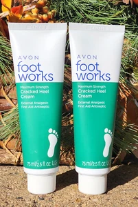 2Pcs CRACKED HEEL CREAM~Avon~BRAND NEW~SHIPS FREE!! - Picture 1 of 2