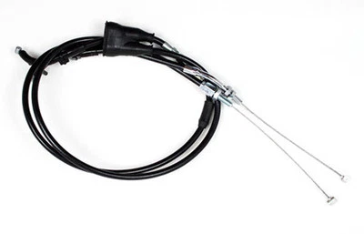 MOTION PRO 1998-2001 Yamaha YZF-R1 BLACK VINYL THROTTLE PUSH-PULL CABLE SET 05-0 - Image 1 of 2