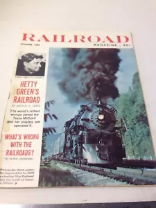 Revista de ferrocarril vintage octubre de 1963 - Imagen 1 de 6