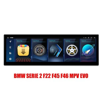 AUTORADIO ANDROID 4/64GB BMW SERIE 2 F22 F45 F46 2018-2019 14.9"POLLICI  MPV EVO - Immagine 1 di 4