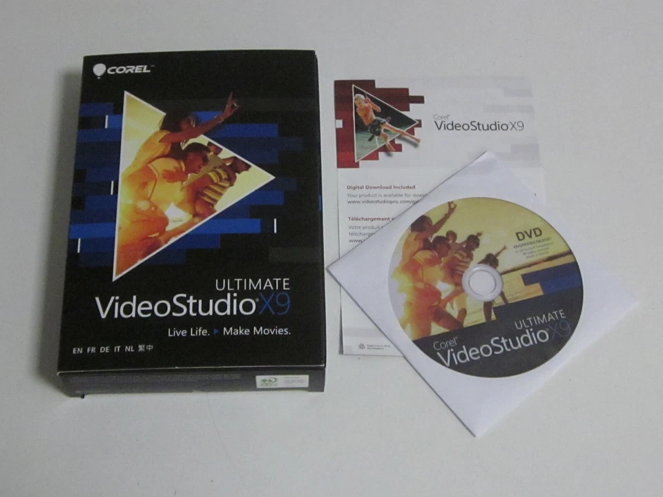 Corel VideoStudio X9 Ultimate Vollversion (VSPRX9ULMLMBEU) - Bild 1 von 4