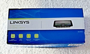 LYNKSYS SE1500-NP 5-Port Fast Ethernet Switch - "NEW" - Photo 1/10