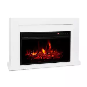 B-WARE - Elektrokamin elektrischer Kaminofen Flammenillusion LED 2000W - Bild 1 von 9