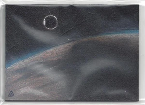 2018 Viceroy Cards Space Series 2 Sketch Card by Alex Patrick Merrill - Bild 1 von 3