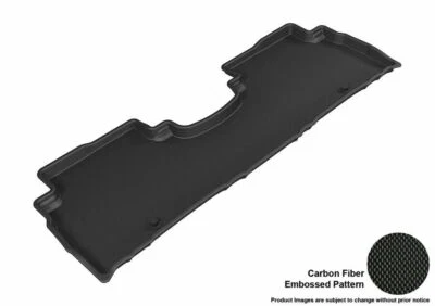 3D MAXpider  Black 2nd Row 1 Piece Floor Liner for Kia Sorento Foto 1 de 4