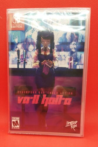 VA-11 Hall-A ValHalla Cyberpunk Bartender - Nintendo switch - Limited run games