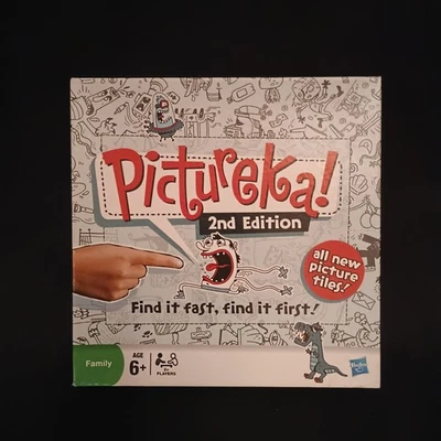 Pictureka! 2nd Edition - Hasbro Family Board Game - Age 6+ - Complete - Image 1 of 4