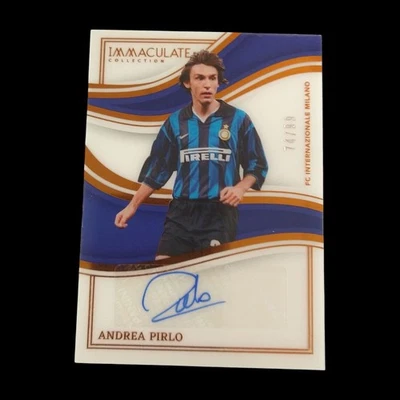 2023-24 Panini Immaculate Andrea Pirlo Auto /99 Autograph - Image 1 of 2
