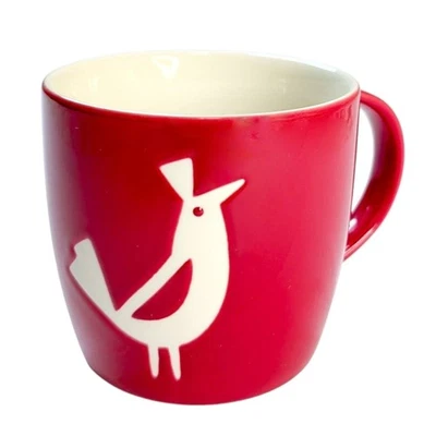 Taza de café Starbucks Holiday perdiz roja hueso de pájaro blanco China 2011 Navidad Foto 1 de 4