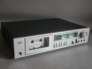 Pioneer CT-200 Vintage Stereo Tape Cassette Deck Silver Player Recorder Hi-Fi  - Picture 1 of 14