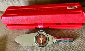 Snap On 1/4" TORQOMETER Dial Torque Wrench TE6FUA 0-75 in/lbs - Picture 1 of 4