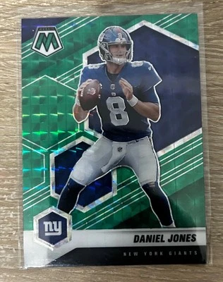 2021 Panini Mosaic - Daniel Jones #149 Green Mosaic Prizm - Image 1 of 2