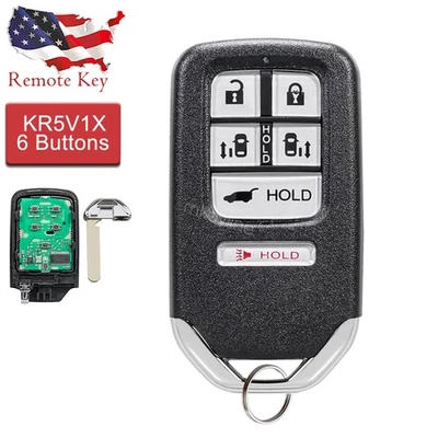 Para 2014 2015 2016 2017 Honda Odyssey Smart entrada sem chave controle remoto chaveiro KR5V1X - Imagem 1 de 4