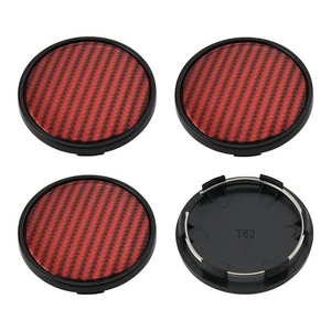 OD 62MM / ID 57MM Wheel Center Hub Caps Wheel Cover Cap No Logo Base Set Of 4 - Picture 1 of 12
