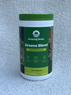 Increíble superalimento verde hierba la bebida original en polvo 60 porciones EXP 05/2026 Foto 1 de 4