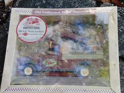 Chestnut Creek Metal Nutcracker 3551 With Diamond Mixed Nuts Early-2000s Sealed - Image 1 of 4