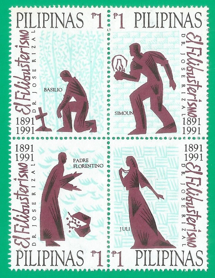 Filipinas año 1991, sellos como nuevos MNH (**) Foto 1 de 1