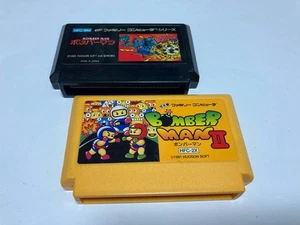 Bomberman 2+1 Lot Nintendo Famicom FC In Stock HUDSON 1985 Japan import - Picture 1 of 3